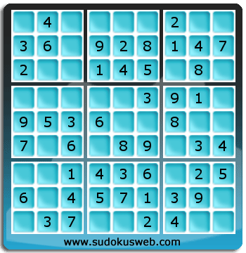 Sudoku de Niveau Très Facile