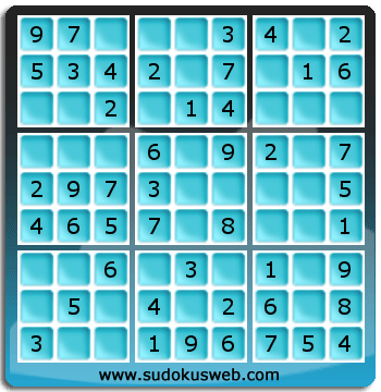 Sudoku de Niveau Très Facile