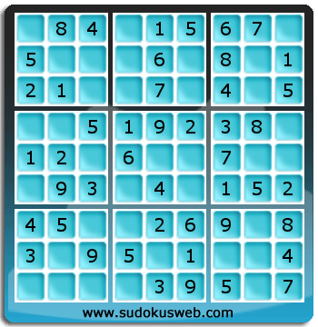 Sudoku von sehr einfacher höhe