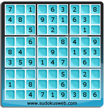 Sudoku von sehr einfacher höhe