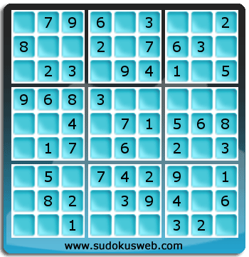 Sudoku de Niveau Très Facile