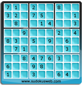 Sudoku de Niveau Facile Sudoku de Niveau Facile