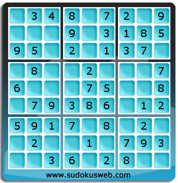 Sudoku de Nivel Muy Fácil