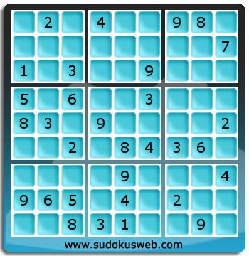 Sudoku von mittelmässiger höhe