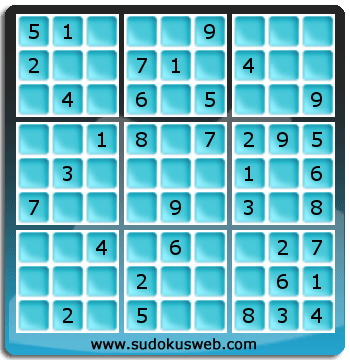 Sudoku von einfacher höhe