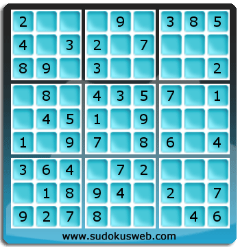 Sudoku von sehr einfacher höhe