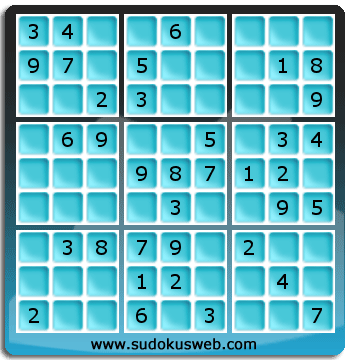 Sudoku von einfacher höhe