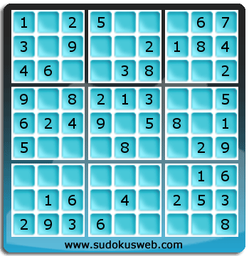 Sudoku de Nivell Molt Fàcil Sudoku de Nivell Molt Fàcil
