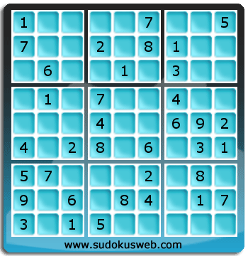 Sudoku de Niveau Facile Sudoku de Niveau Facile