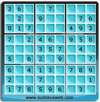 Nivel Muito Facil de Sudoku