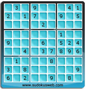 Sudoku von mittelmässiger höhe