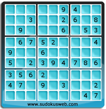 Nivel Facil de Sudoku