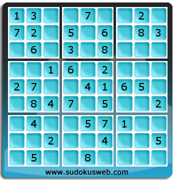 Sudoku von einfacher höhe Sudoku von einfacher höhe