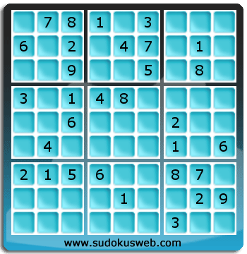 Sudoku von mittelmässiger höhe Sudoku von mittelmässiger höhe