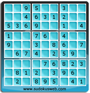 Nivel Muito Facil de Sudoku Nivel Muito Facil de Sudoku