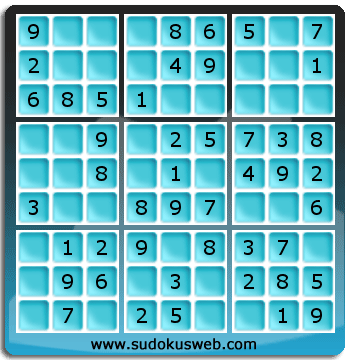 Sudoku von sehr einfacher höhe