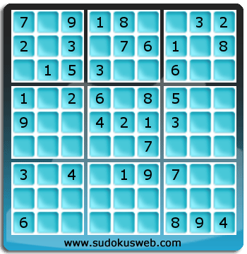 Sudoku de Niveau Facile Sudoku de Niveau Facile