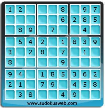 Nivel Muito Facil de Sudoku