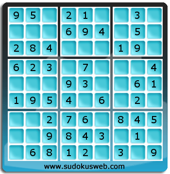 Sudoku de Niveau Très Facile