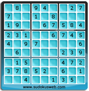 Sudoku de Nivel Muy Fácil