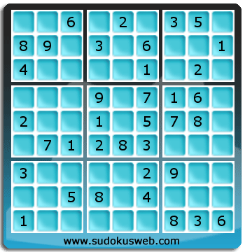 Sudoku von einfacher höhe