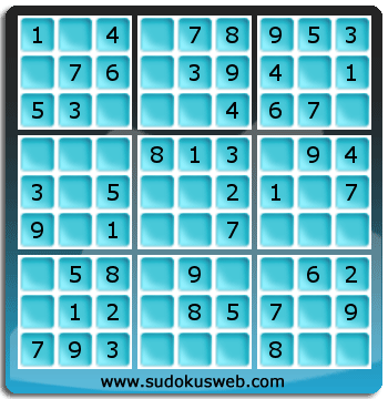 Sudoku de Niveau Très Facile