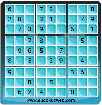 Sudoku von einfacher höhe