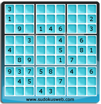 Sudoku von mittelmässiger höhe