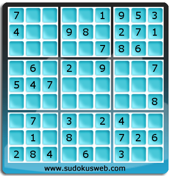 Sudoku von einfacher höhe