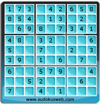 Very Easy Level Sudoku