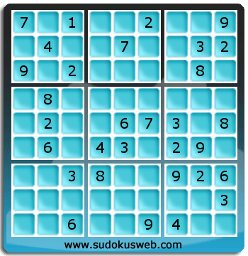 Sudoku von mittelmässiger höhe