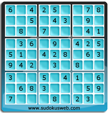 Sudoku von sehr einfacher höhe