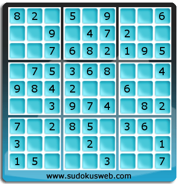 Sudoku de Nivell Molt Fàcil Sudoku de Nivell Molt Fàcil