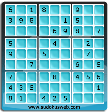 Sudoku de Niveau Facile Sudoku de Niveau Facile