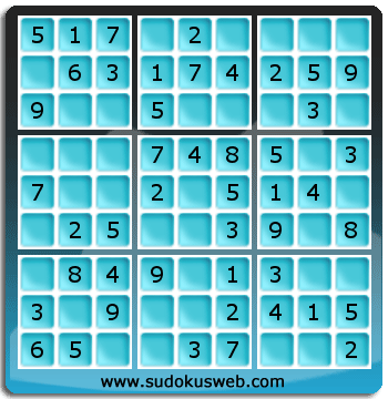 Sudoku von sehr einfacher höhe