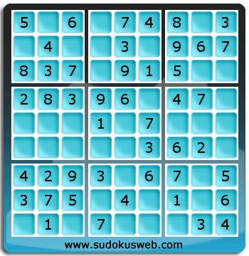 Sudoku de Nivel Muy Fácil