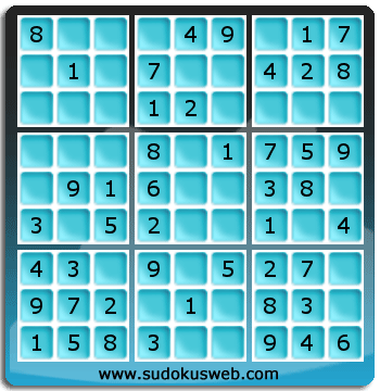 Sudoku de Nivel Muy Fácil Sudoku de Nivel Muy Fácil