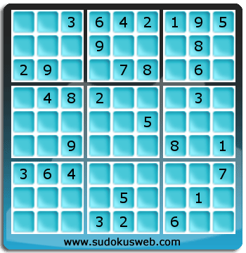 Sudoku von mittelmässiger höhe