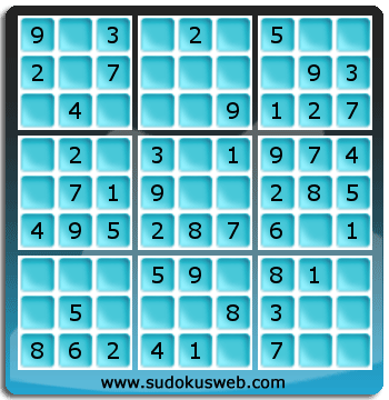 Sudoku de Niveau Très Facile