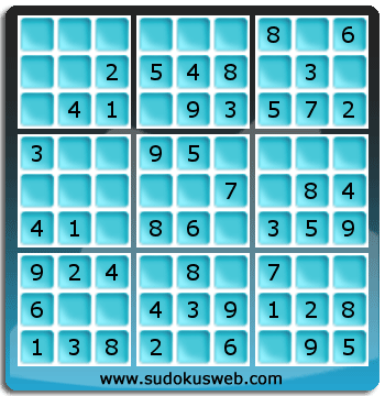 Sudoku de Niveau Très Facile