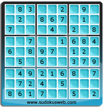 Sudoku de Nivel Muy Fácil