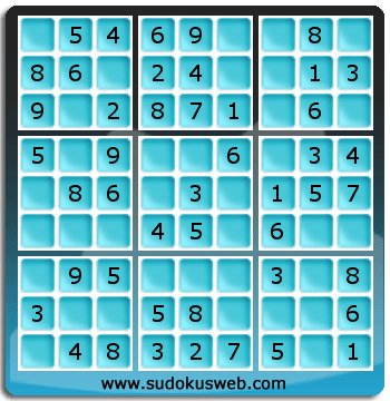 Sudoku von sehr einfacher höhe