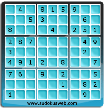 Sudoku de Niveau Facile