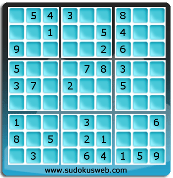 Sudoku von mittelmässiger höhe