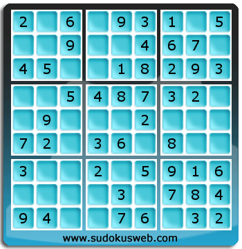 Nivel Muito Facil de Sudoku