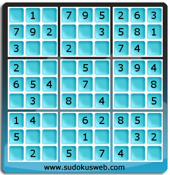 Sudoku de Nivel Muy Fácil