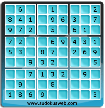 Sudoku von sehr einfacher höhe