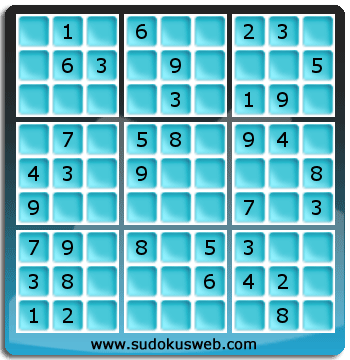 Sudoku von einfacher höhe