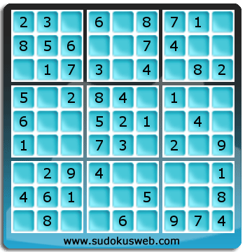 Sudoku de Nivell Molt Fàcil