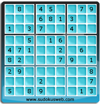 Nivel Facil de Sudoku